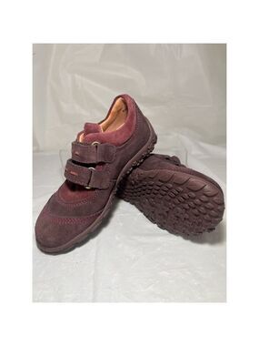 Richter Girls Shoes Size 28 Pink Flower Strap Leather Sneakers Toddler NEW